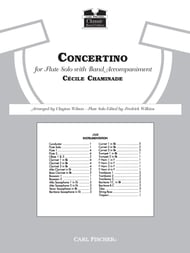 Concertino, Op. 107 band score cover